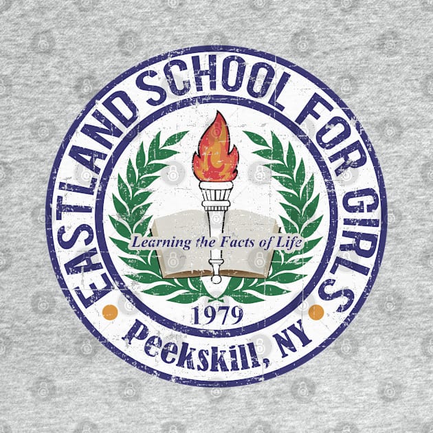 Eastland School for Girls, distressed and faded by hauntedjack